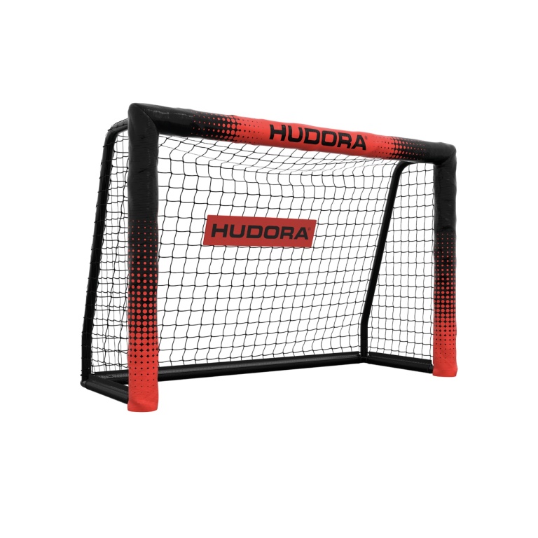 Hudora Football Goal Pro Tect 120 Advanced (high-quality, durable, easy assembly) black - 120x80x48cm